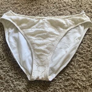 Robin Piccone bikini bottoms. Size Large. White.